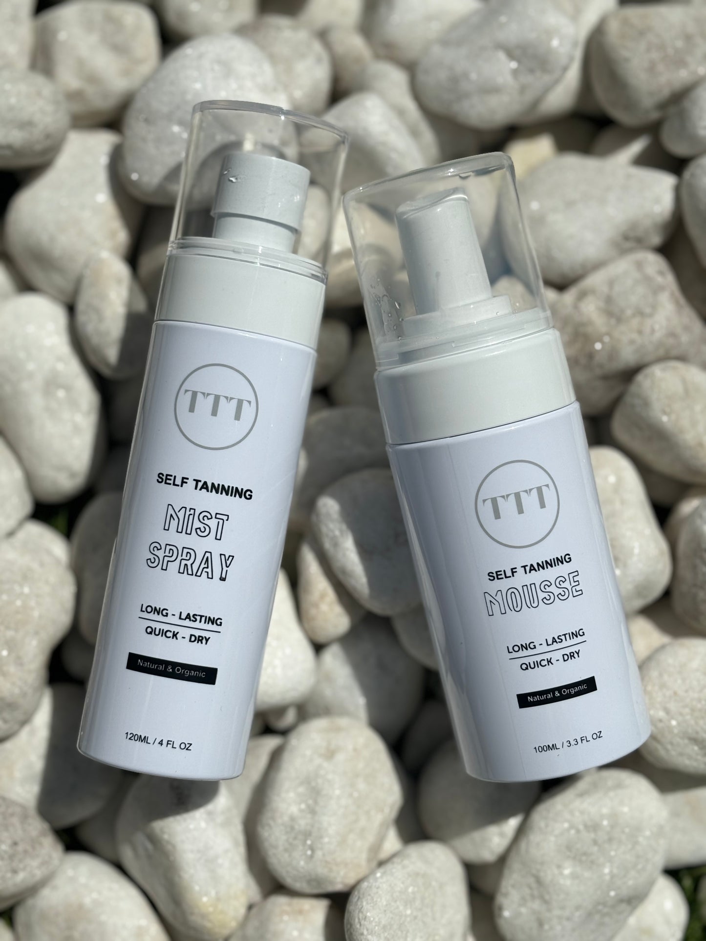 Self tanning mist spray and mousse